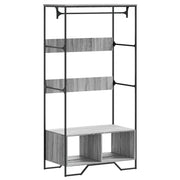 Armadio Grigio Sonoma 90x50x180 cm in Truciolato CFW2012294