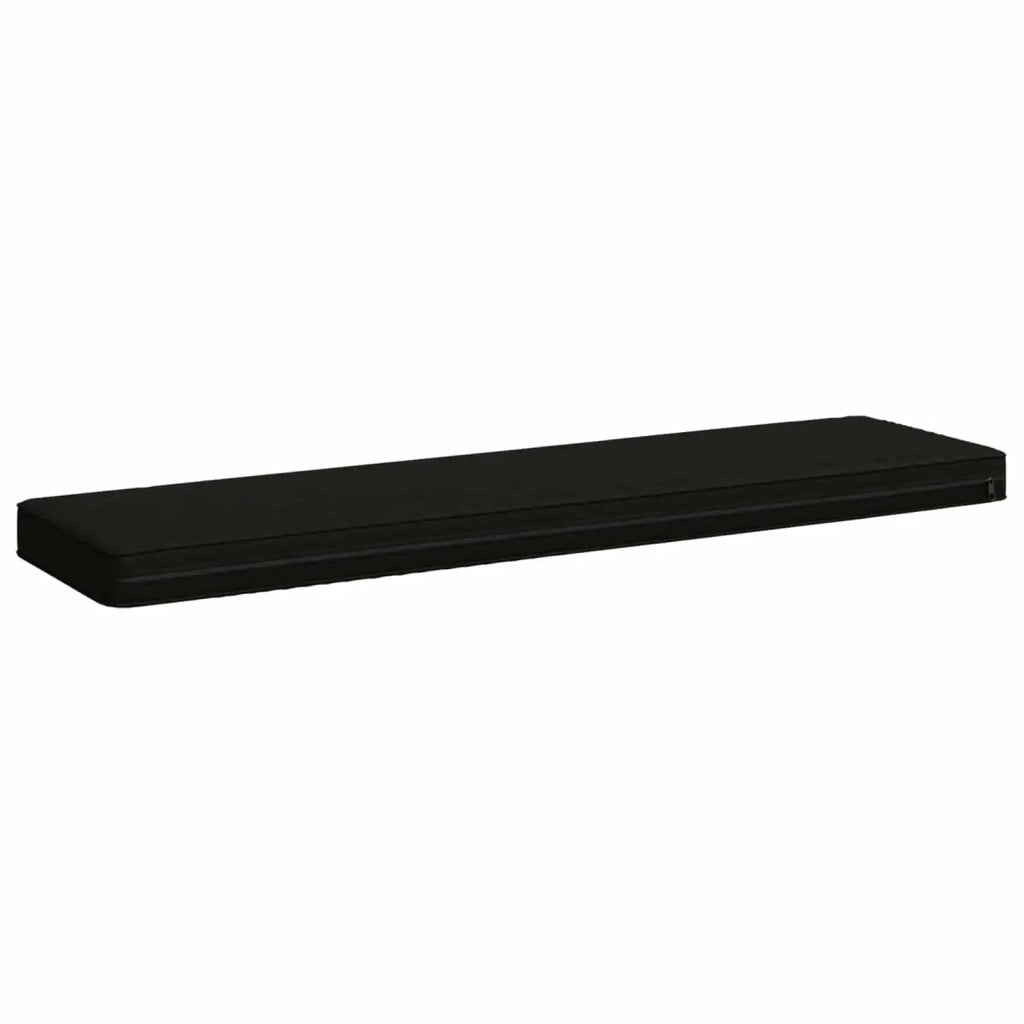 Cuscini per Panchina a 2 Pezzi VUGHT 2 pcs 100% Poliestere Nero 950603