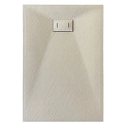 Piatto Doccia 70x90x2 6 cm Tortora Effetto Pietra mod. Strong