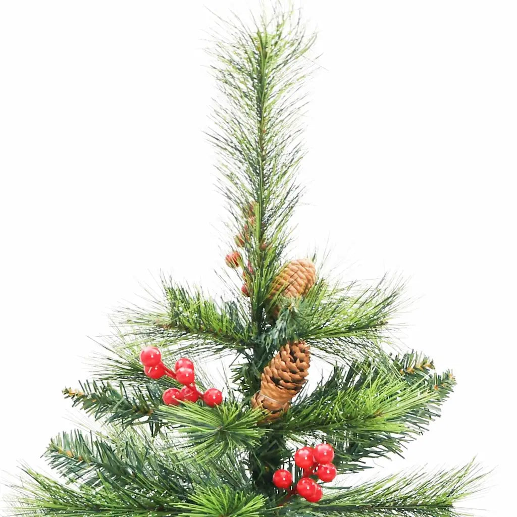 Albero di Natale | Decorazioni natalizie artificiale Verde 150 cm PVC e Metallo