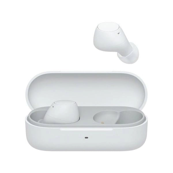 Sony wf-c510 | cuffie true wireless - suono di alta qualità, equalizzatore personalizzabile, design confortevole, batteria da 22 ore, ricarica rapida, connessione multipoint bluetooth, ambient sound mode, spotify tap, classificazione ipx4 - bianco - WFC510W CE7