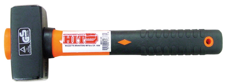 Hit MAZZETTA PER MURATORE MANICO IN FIBRA DI VETRO gr. 1.250 6.00 pz