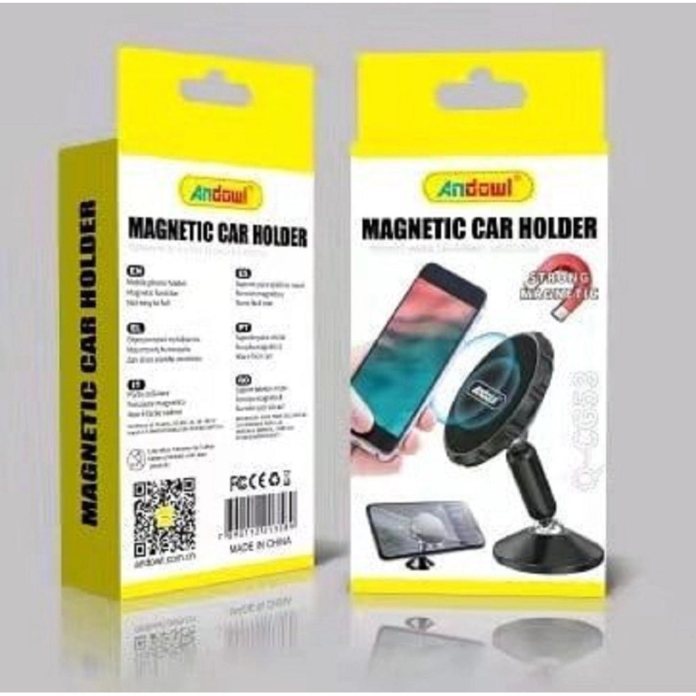 Trade Shop - Supporto Magnetico Per Auto Super Resistente Porta Cellulare Smartphone Q-cg53 -