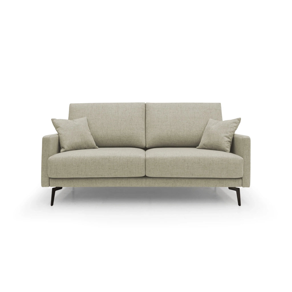 Saturno Divano moderno in tessuto morbido impermeabile T03 160 cm beige