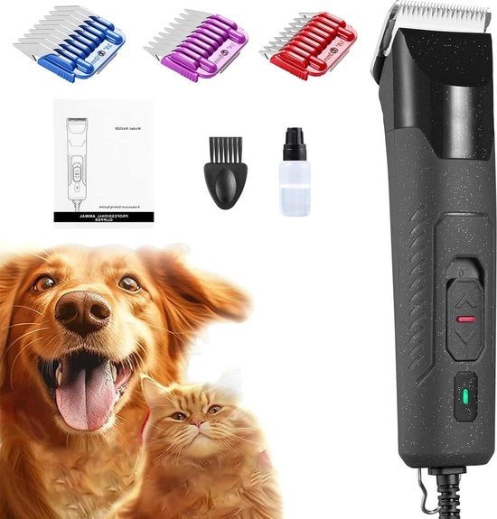 Tondeuse per cani 2 marce - lama rimovibile - code mantelli - professionale