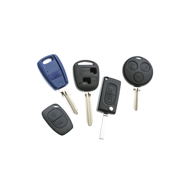 Guscio chiave Silca HU87RS2 2 pulsanti per Opel/Subaru/Suzuki – ricambio shell vuota