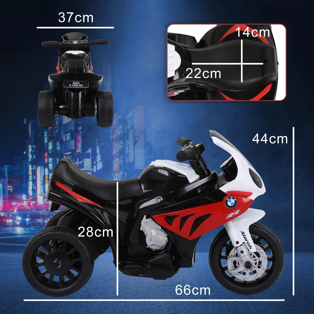 Moto elettrica bambini 3 ruote ¨C zephmum ¨C rosso 6V 20kg