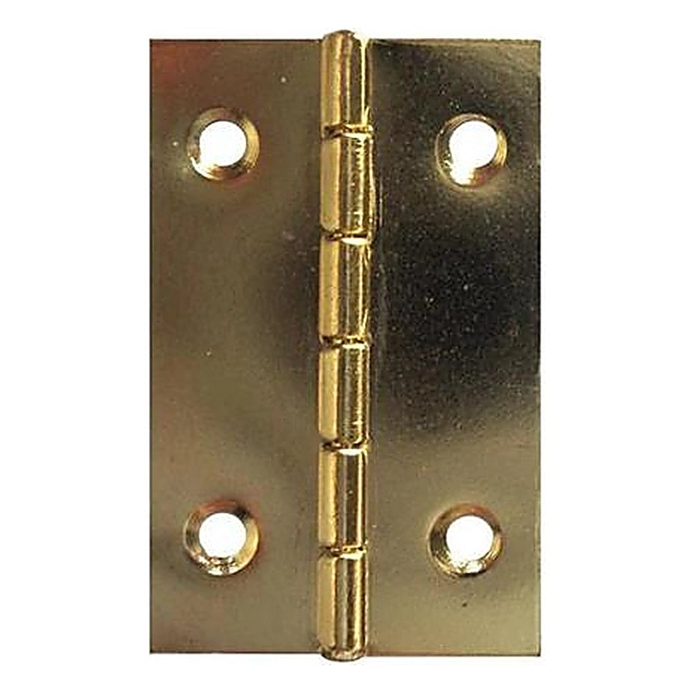 Cerniera in acciaio ottonato tipo leggero *** formato 30x30 mm, confezione 1