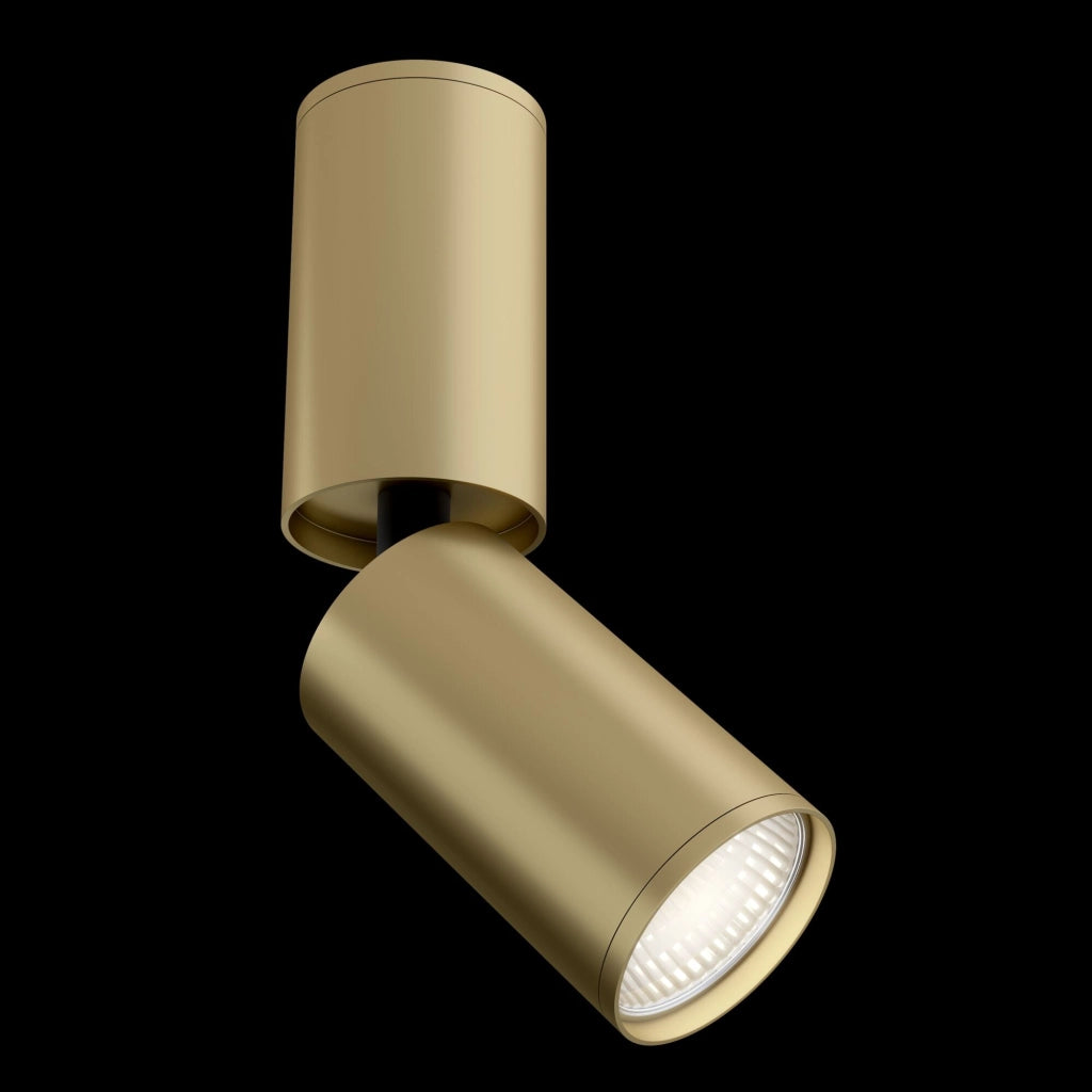 Plafoniera Ceiling & Wall in Metallo FOCUS S Mint Oro