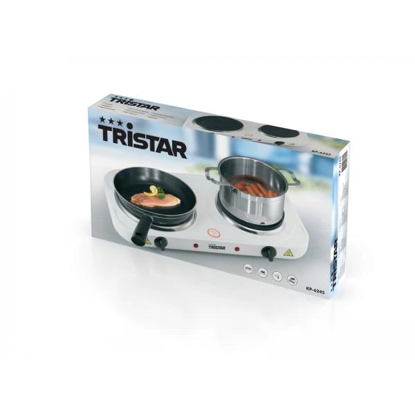 FORNELLO ELETTRICO DOPPIA 2500W TRISTAR