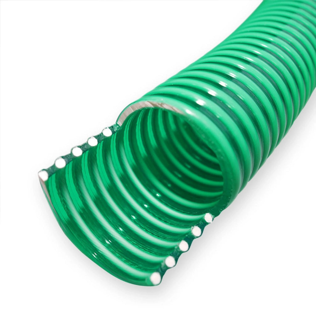Tubo flessibile di aspirazione a pressione diametro 20 mm (3/4") spirale rinforzata verde 16_0002922