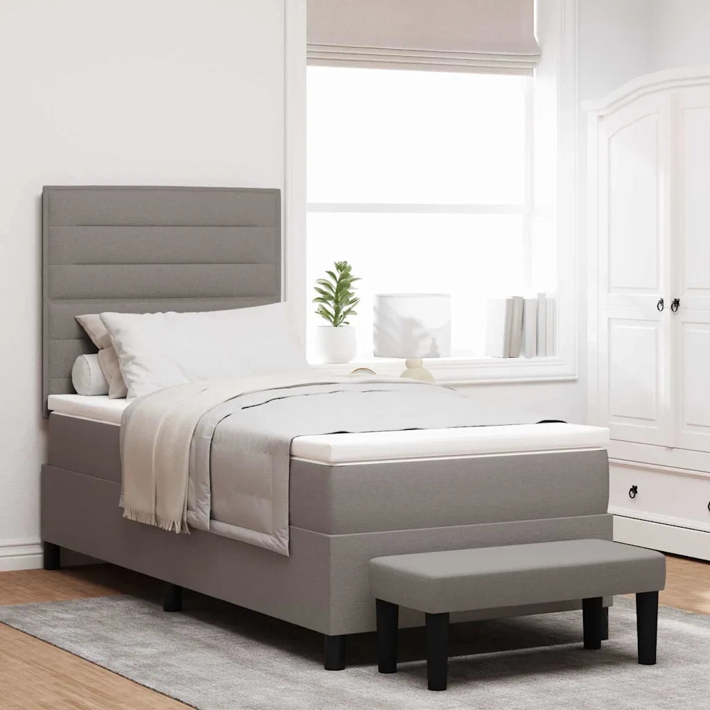 Letto a molle con materasso Talpa 90 x 200 cm Tessuto