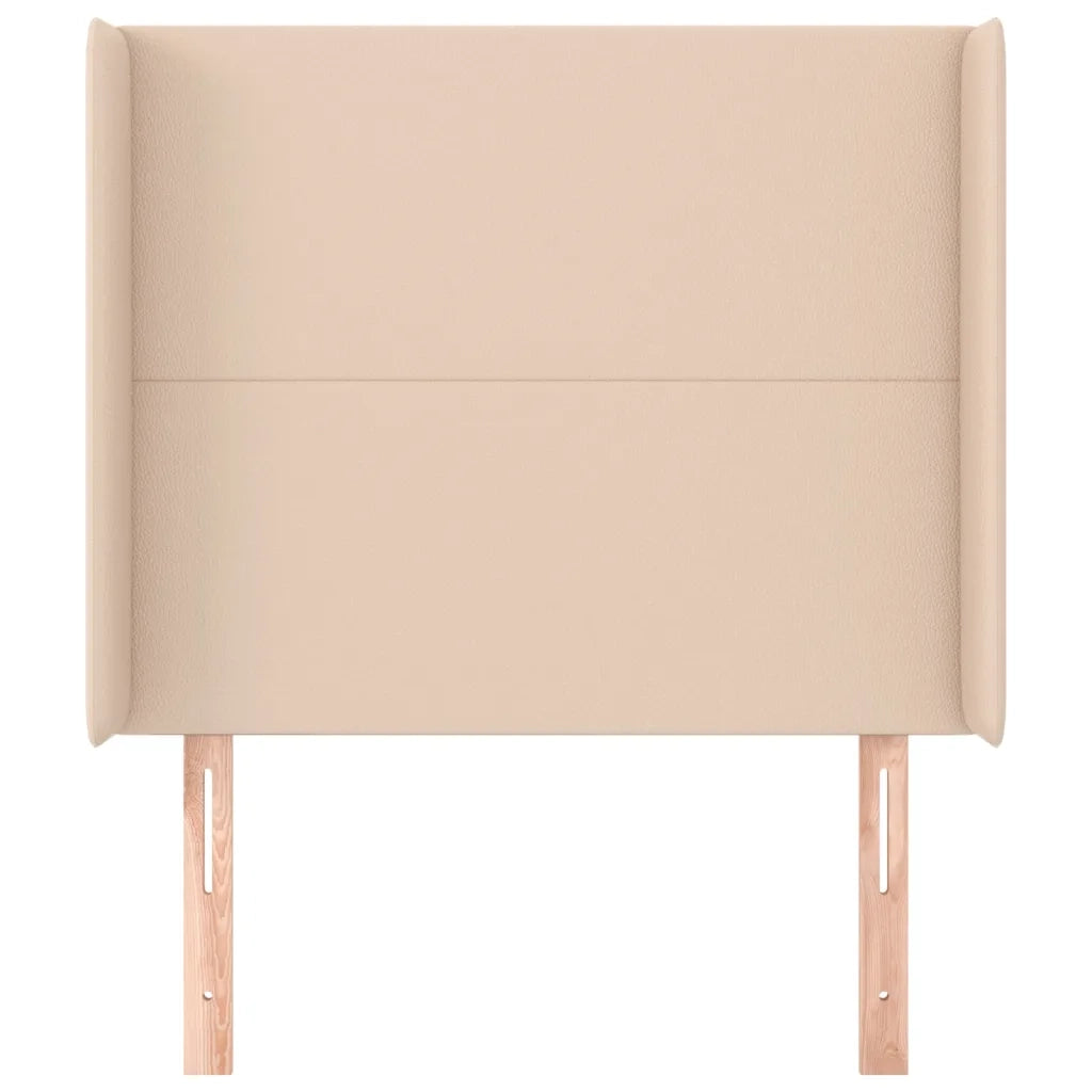 Testiera | Testata ad Orecchio Cappuccino 93x16x118/128 cm in Similpelle