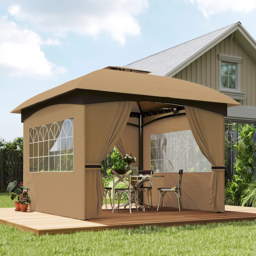 Gazebo ¨C Minimal ¨C beige 340x340 cm