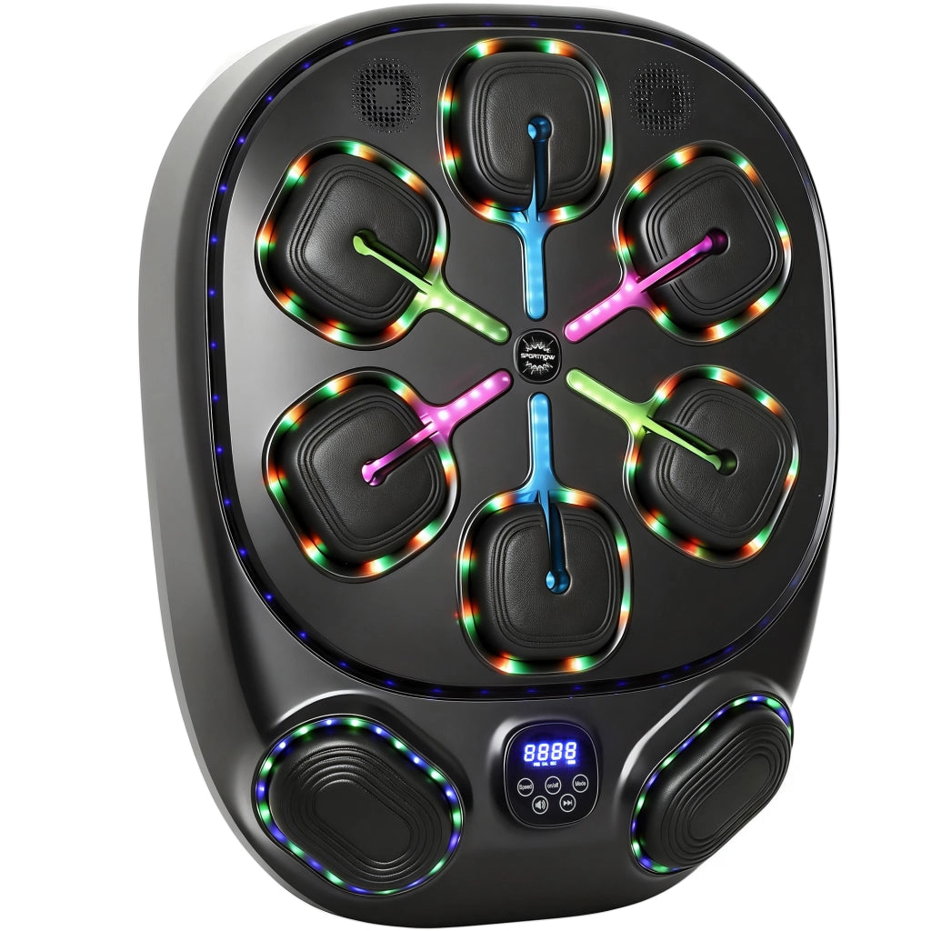 Macchina da Boxe Elettronica LED ¨C zephmum ¨C Bluetooth, Guanti, 9 Velocit¨¤
