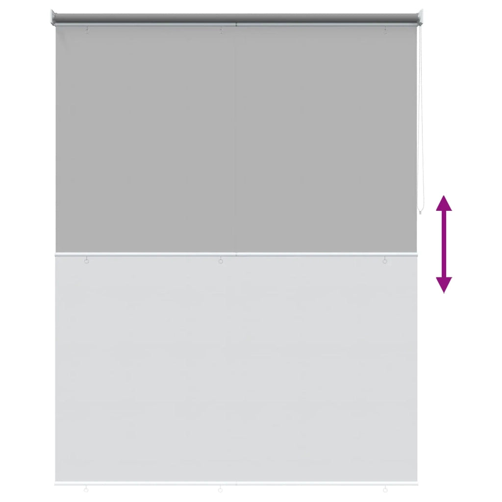 Voletta a rullo | Tenda a rullo con protezione UV Grigio Chiaro 180 x 140 cm