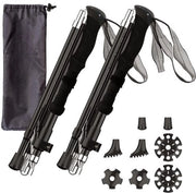 Trekkingstanghe Leggere - Alluminio - Ripiegabile - Set a Due Pezzi