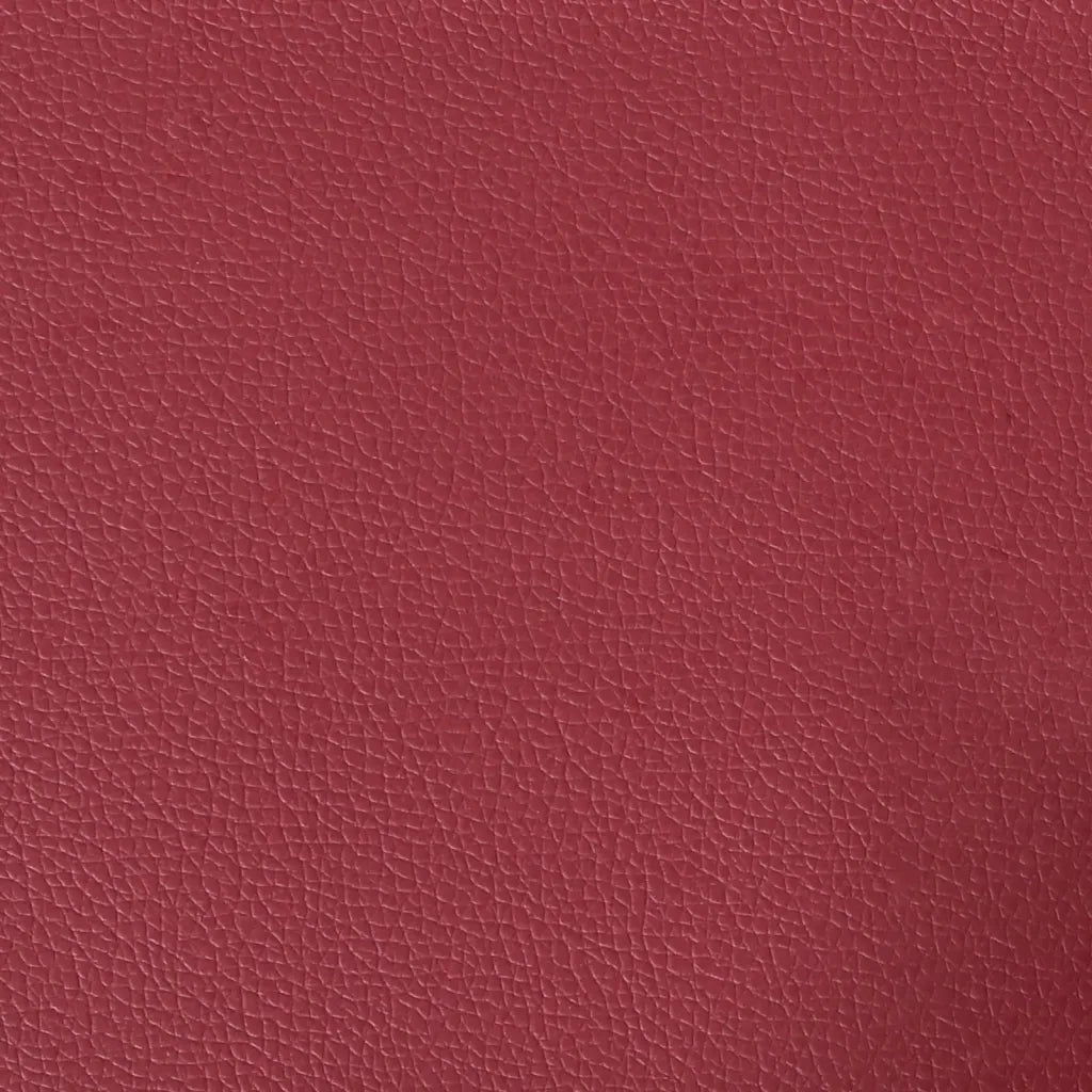 Poltrona | Sedia Relax con Poggiapiedi Rosso Vino 60 cm in Similpelle