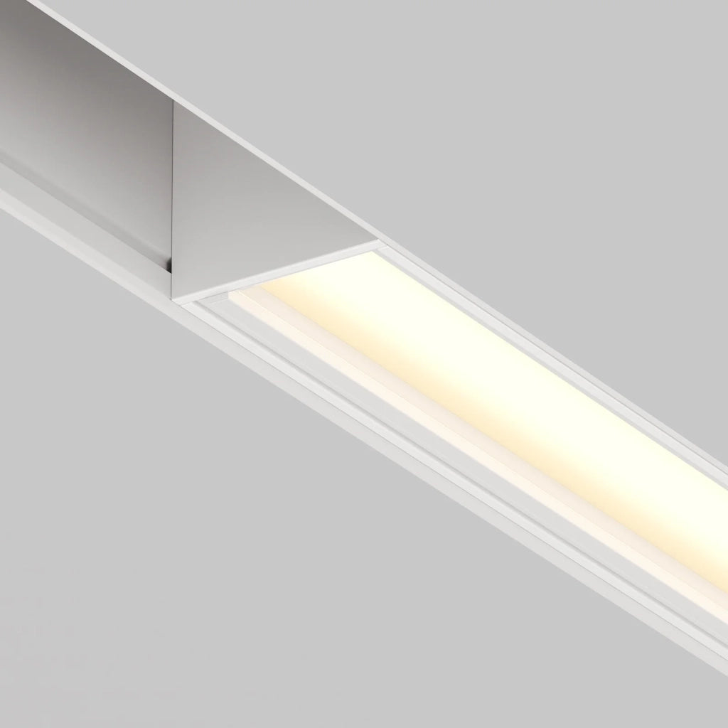 Maytoni Lampada Da Binario Exility 1 luce LED integrato bianco alluminio