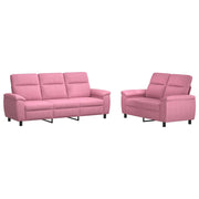 Set di divani 2 pcs Rosa Tessuto 3430701