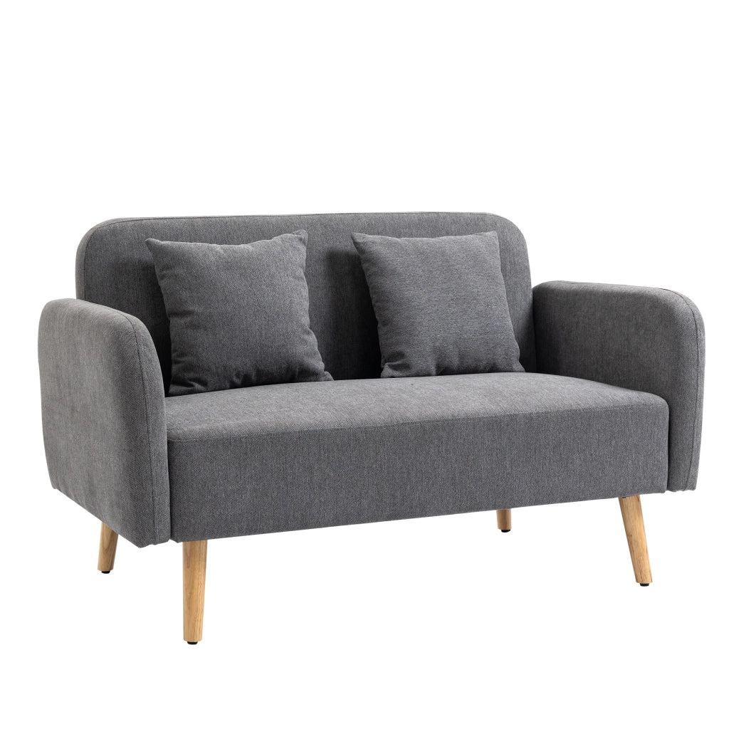 Divano 2 posti ¨C Minimal ¨C Grigio 130x70x80 cm