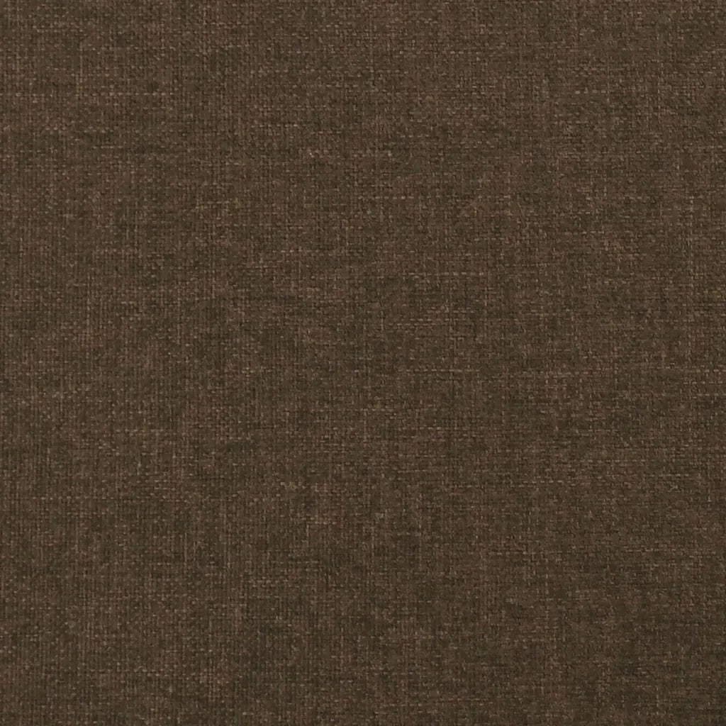 Testiera | Testata Marrone Scuro 90x5x118/128 cm Tessuto