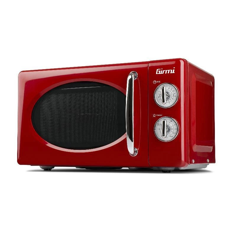 Forno a Microonde Combinato Capacità 20 Litri FM21 Retro' Rosso Girmi