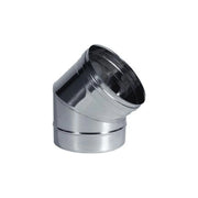 Ala 8018915689410 Gomito Inox Settori 45° Acciaio Inossidabile AISI 316L Finitura Lucida 25x10x5 cm colore Acciaio