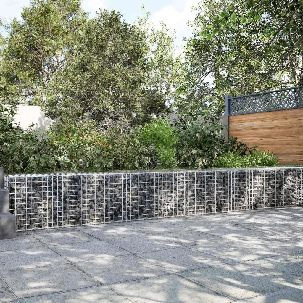 Gabione con filo da 5 mm e rete da 5x5 cm 500x50x50 cm 3464236