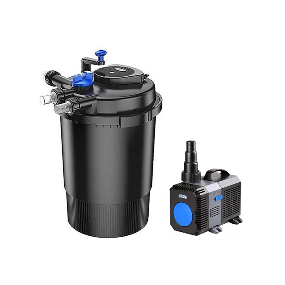 SunSun Kit ECO CPF fino a 4000 litri con filtro pressurizzato, UV-C e pompa a risparmio energetico