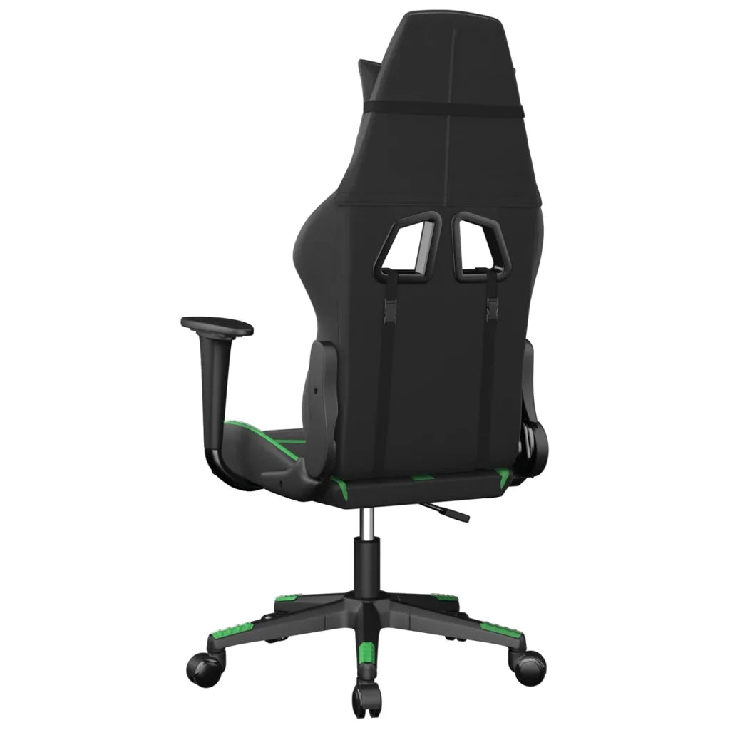 Sedia da Gaming | Sedia da e-sports Nera e Verde in Similpelle