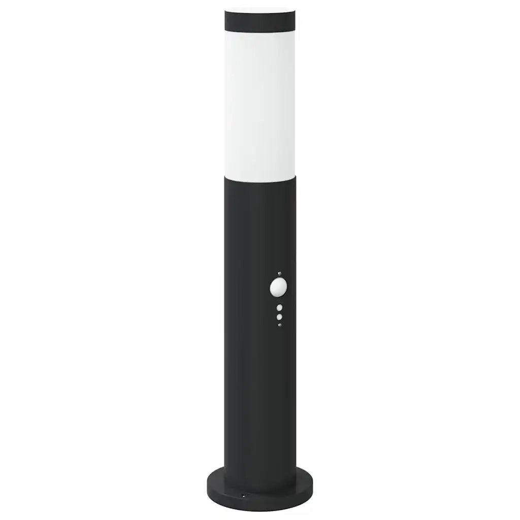 Lampada a paletto con sensore 50 cm Acciaio Inox IP44 4006029