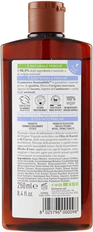 I PROVENZALI SHAMPOO KARITE E AVOCADO FLACONE DA ML 250