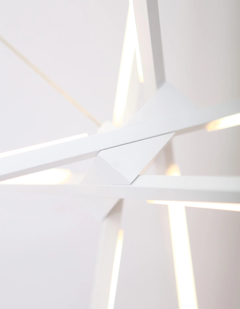 Lampada a sospensione bianca Spider LED 33W Maxlight P0270