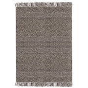 Tappeto in Lana Tessuto a Mano con Rombi e Frange 160x230 - MORGAN