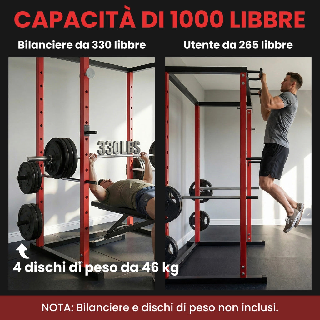 Power Cage Rack Regolabile ¨C Minimal ¨C 460KG