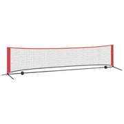Rete da tennis Nero e Rosso 396 x 92 x 87 cm Poliestere CFW4712104