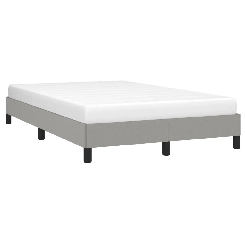 Giroletto senza Materasso Grigio Chiaro 120x200 cm Tessuto 346704