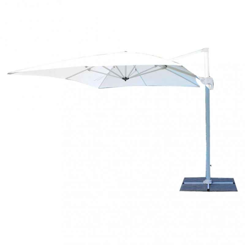 OMBRELLONE SATURNO BIANCO P/L 3 X 4 TELO BIANCO
