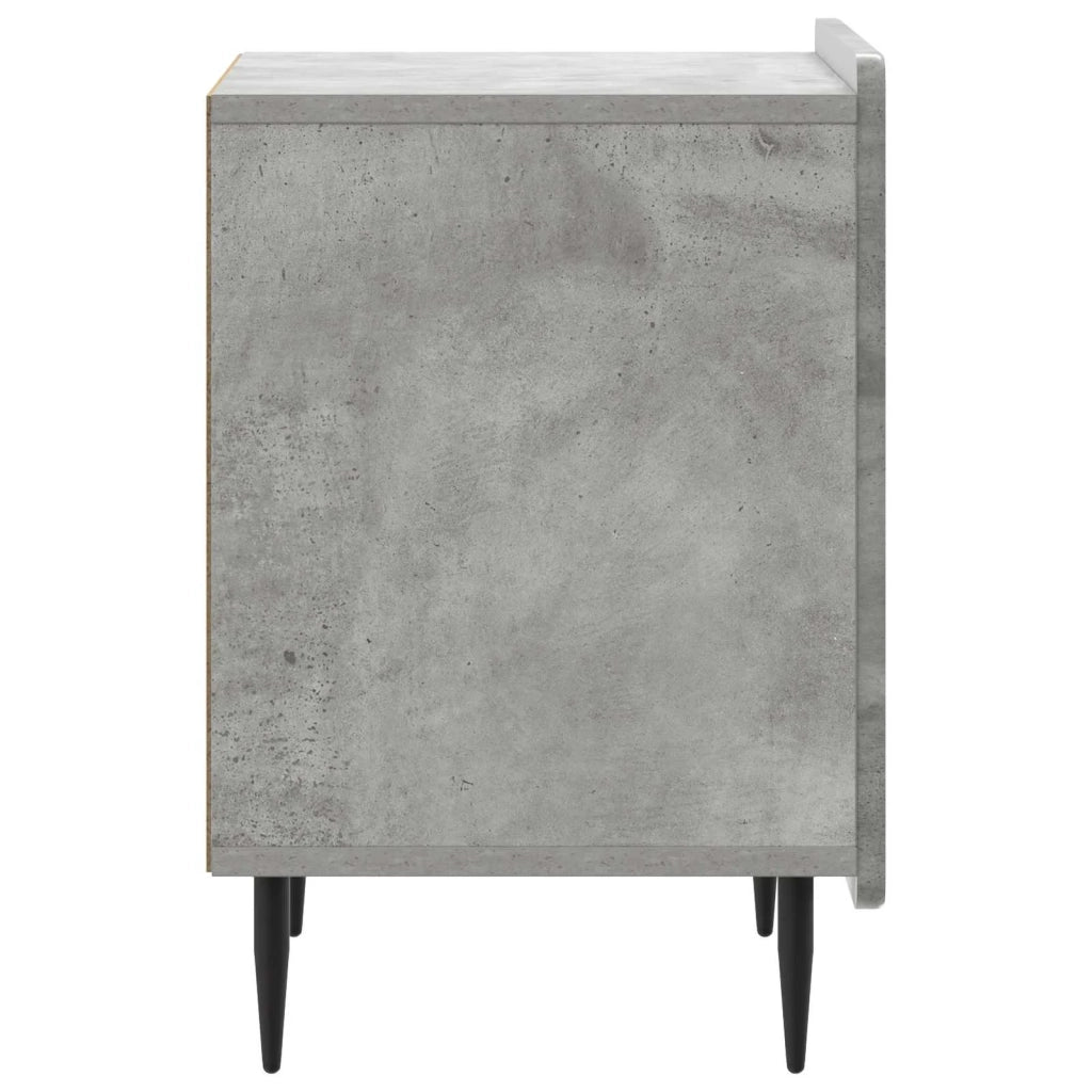 Armadio da Notte Grigio Cemento 43 x 34,5 x 52 cm 894341