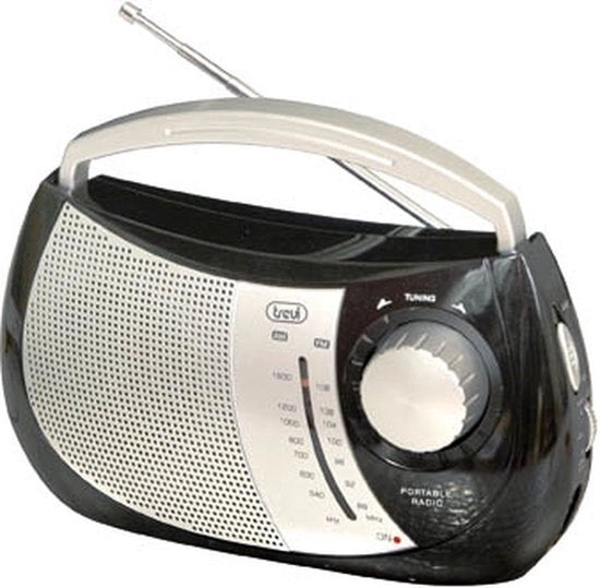 Radio portatile nero