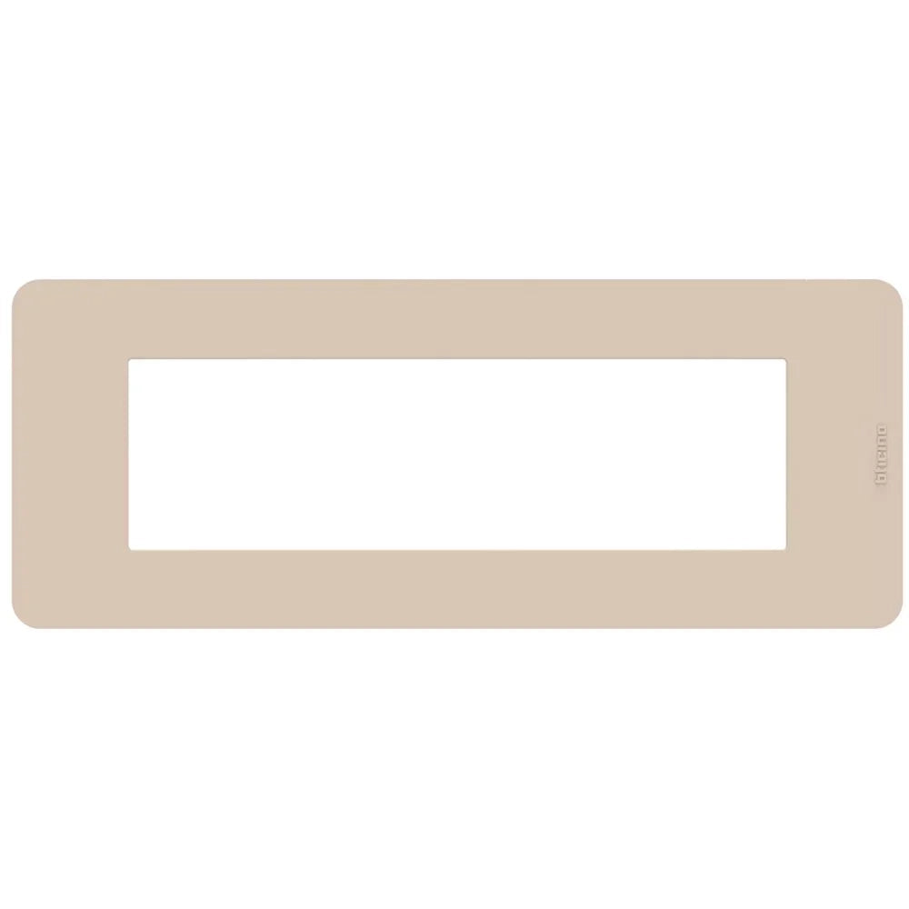 Placca Bticino MatixGO Tones 7 moduli ritual JA4807TR