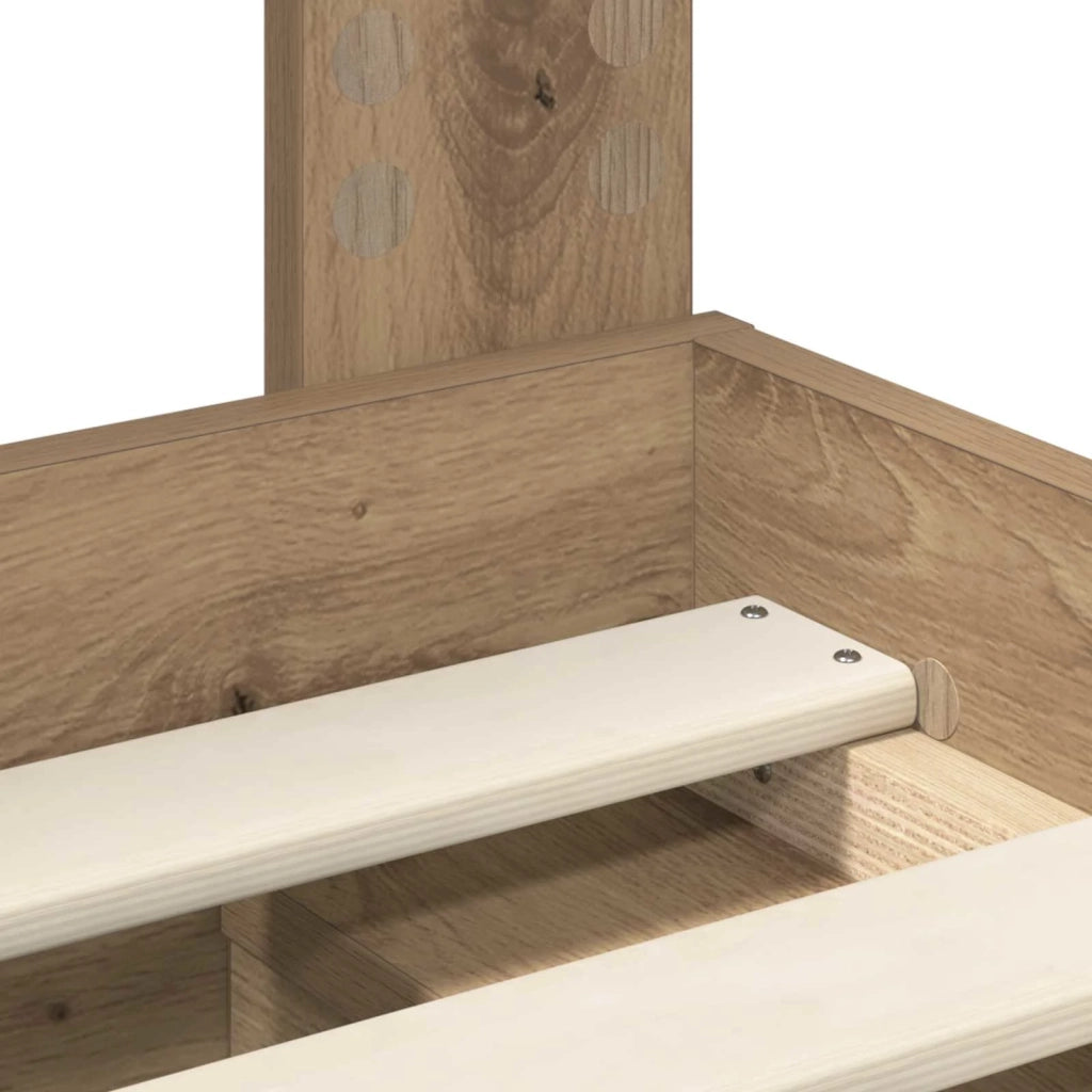 Struttura del letto-Giroletto Rovere Artigianale 150 x 200 cm 657620