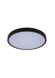 Plafoniera bagno LED nera Ø42cm IP44 36W CCT Rabalux Alenzo