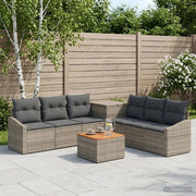 Set di divani 8 pz Grigio e Grigio Scuro 3448226