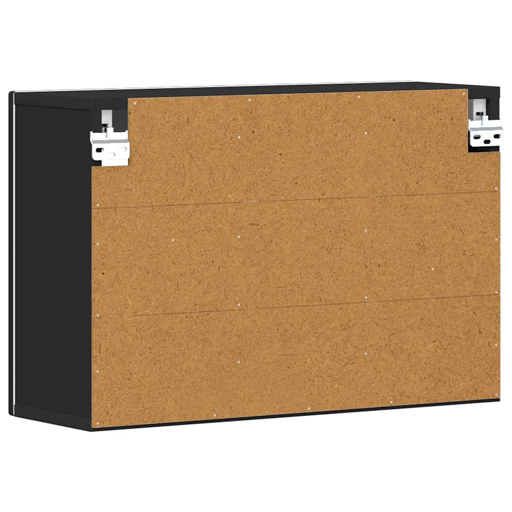 Armadio pensile Nero 60 x 20 x 40 cm Legno multistrato CFW1810225