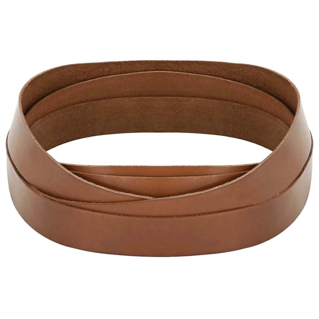 Cinturino in pelle Marrone 200 x 2,5 cm Pelle 42034223