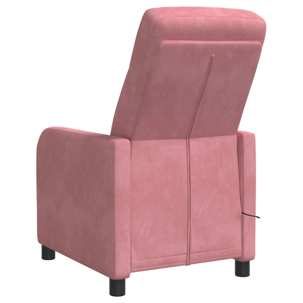 Poltrona Massaggiante Rosa Velluto (V) 42035123
