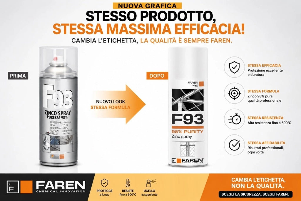 Spray Zincante F93 400 ml Faren