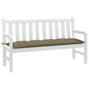 Cuscino Panca da Giardino Tortora Mélange 150x50x7cm in Tessuto 4002561